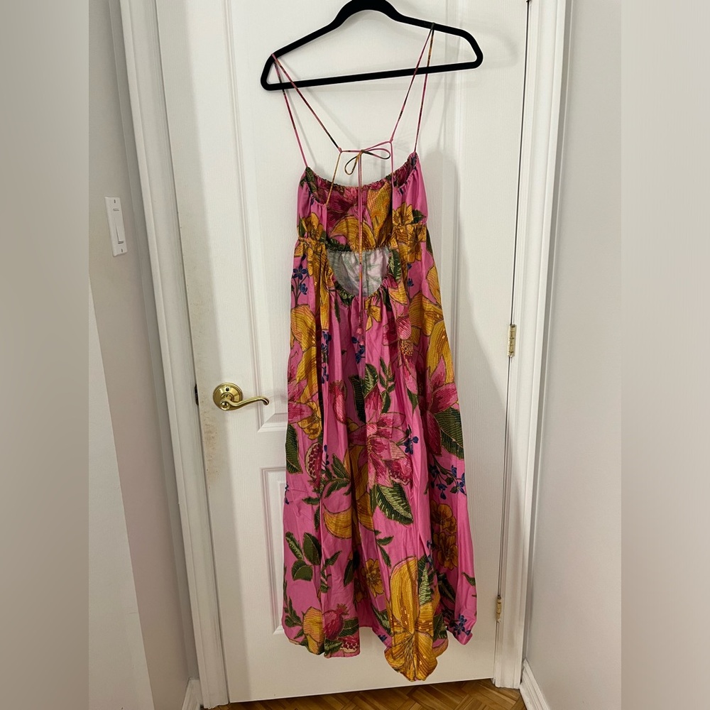 FARM Rio Pink Floral Maxi Dress / never worn - Picture 8 of 11